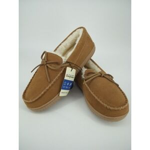 Dearfoam slippers men's 9 Chestnut